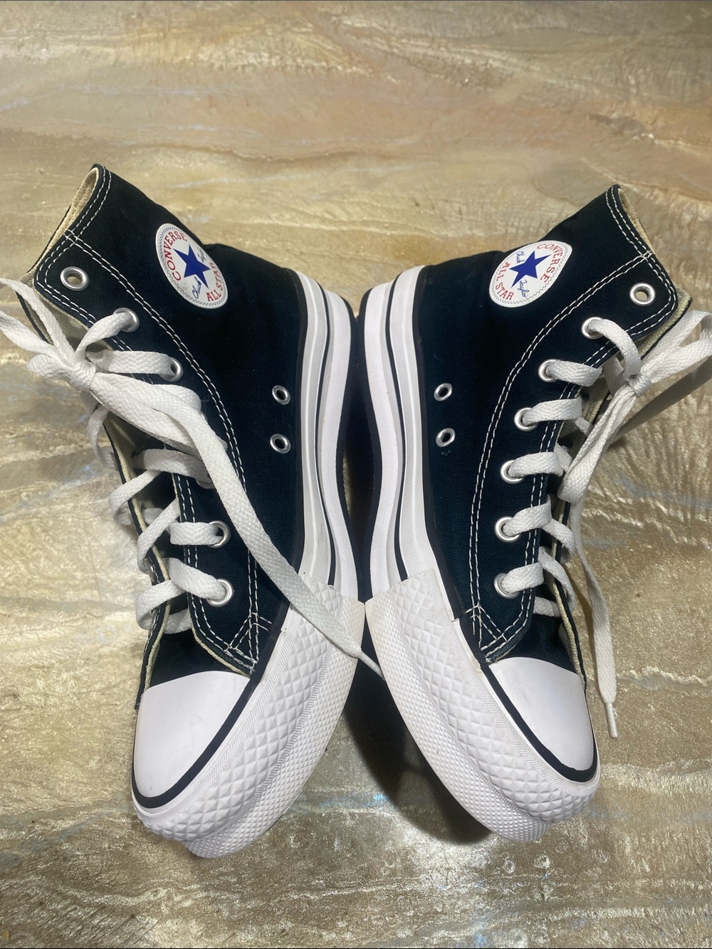Converse All Star Chuck Taylor High Top Black Sneakers KID 5